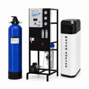 Endüstriyel Deiyonize Sistem — 250 L/Saat, 3 Aşamalı