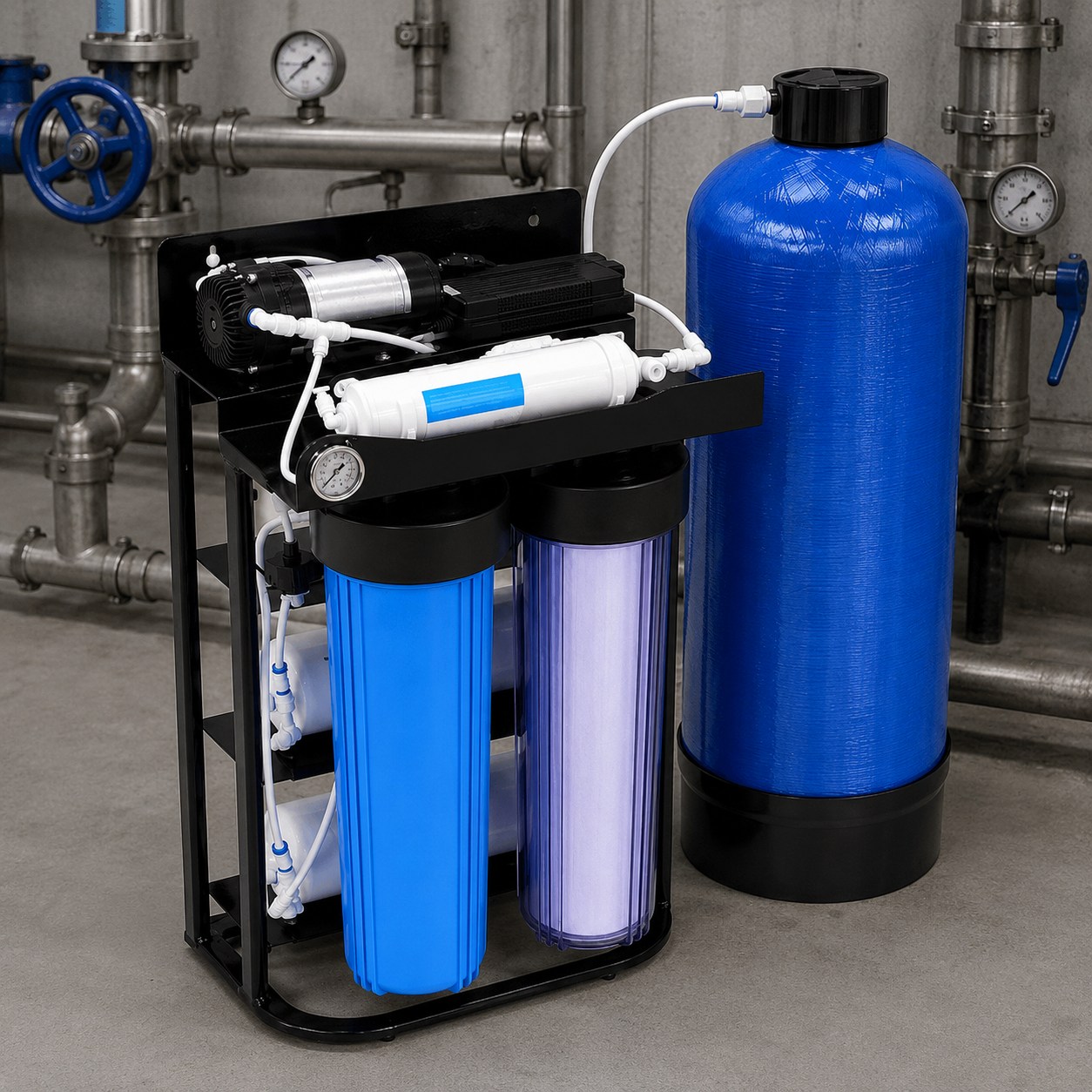 Saf Su Üretim Cihazı — Günlük 1000 Litre görsel 2